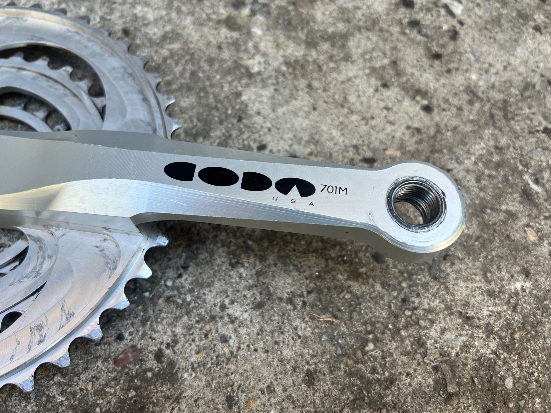 Cannondale CODA 701M 170mm 22/32/44 Crankset Vintage MTB Triple Square Taper  - Image 10