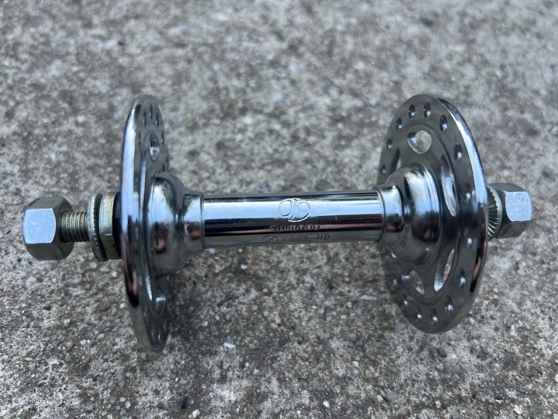 NOS Shimano 5353 36H Hole 93mm Front Hub Vintage Road BMX Cruiser High Flange - Image 3