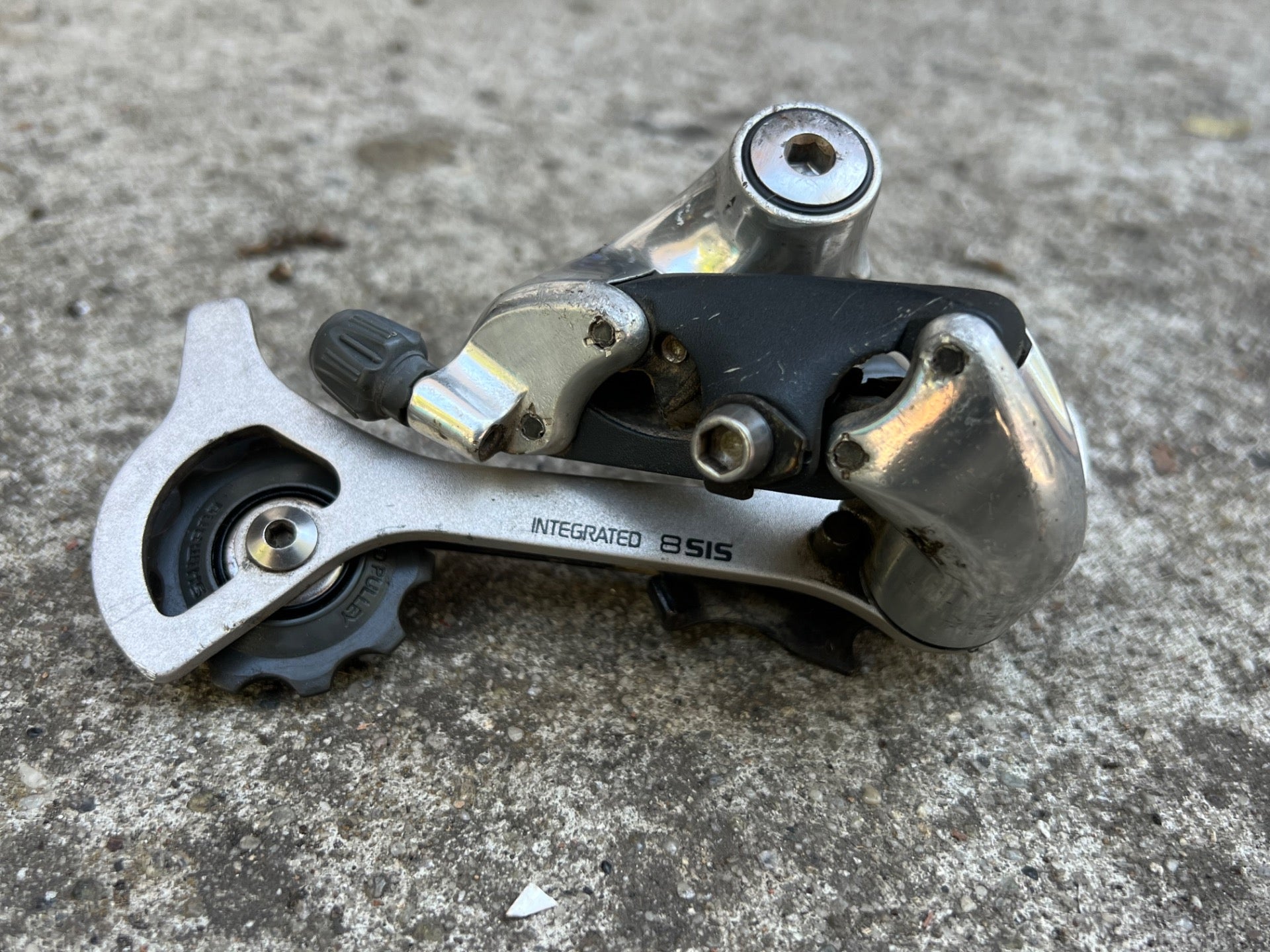 Shimano Deore XT RD-M739 8 Speed Rear Derailleur Long Cage Vintage MTB Mountain  - Image 3