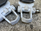 Used Look Carbon Clipless Pedals Gray Vintage Road Bike 9/16 Eroica Race-Bicycle Bin