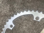 NOS Suntour Superbe 144BCD 47T Chainring Vintage Road Track Silver Big Aluminum-Bicycle Bin