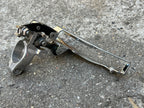 Used NICE Suntour XCM Front Derailleur 28.6mm Bottom Pull Vintage MTB Black Triple-Bicycle Bin
