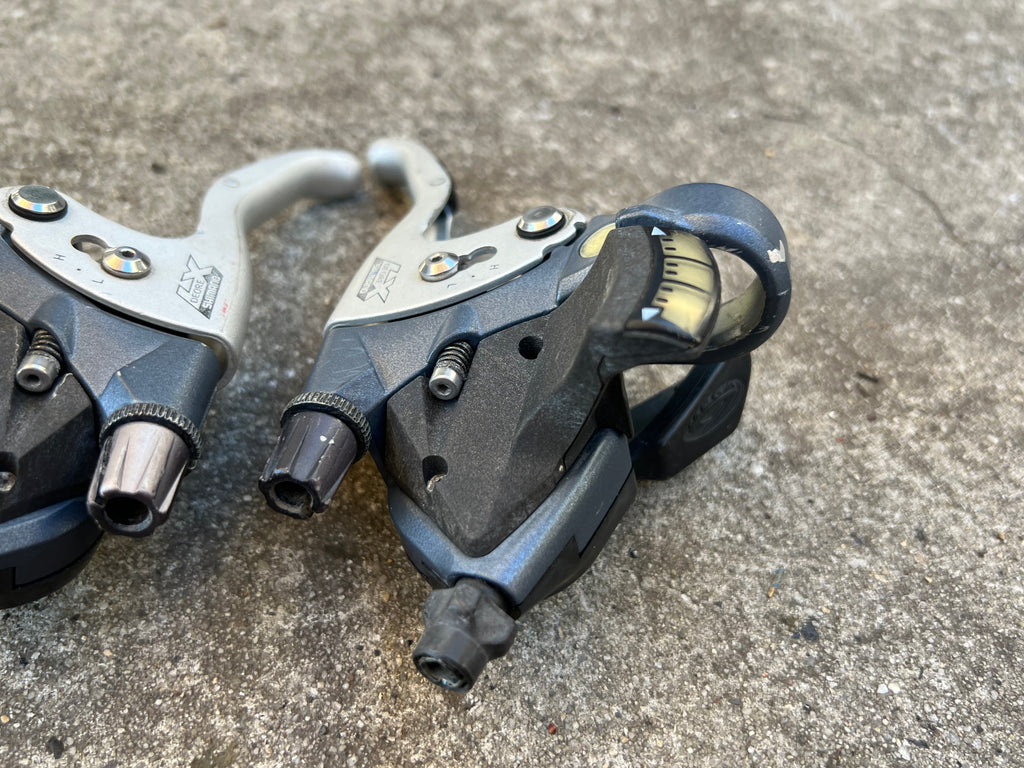 Shimano Deore LX ST-M570 3x9 Speed Shifters Brake Combo Vintage MTB