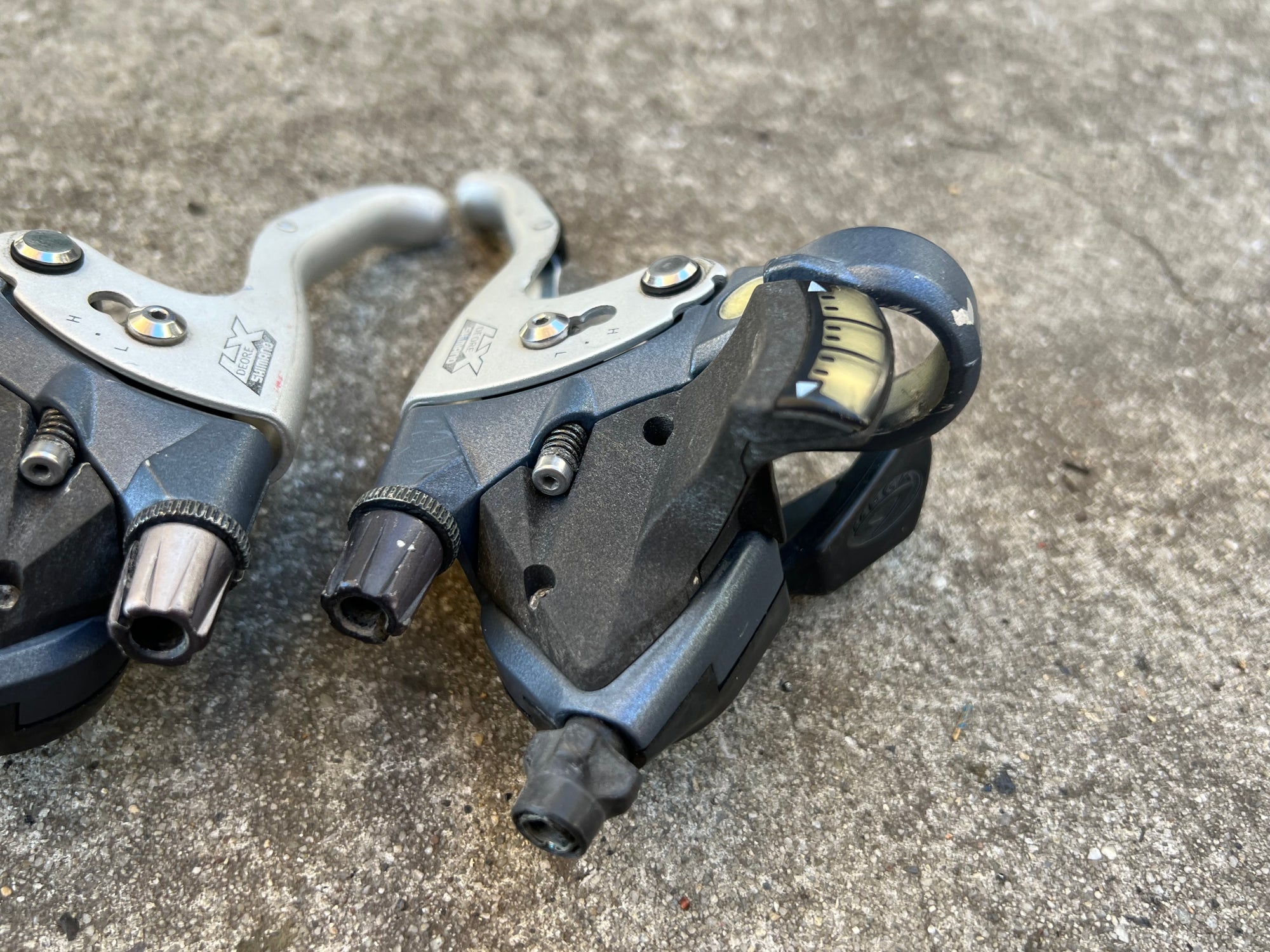 Shimano Deore LX ST-M570 3x9 Speed Shifters Brake Combo Vintage MTB