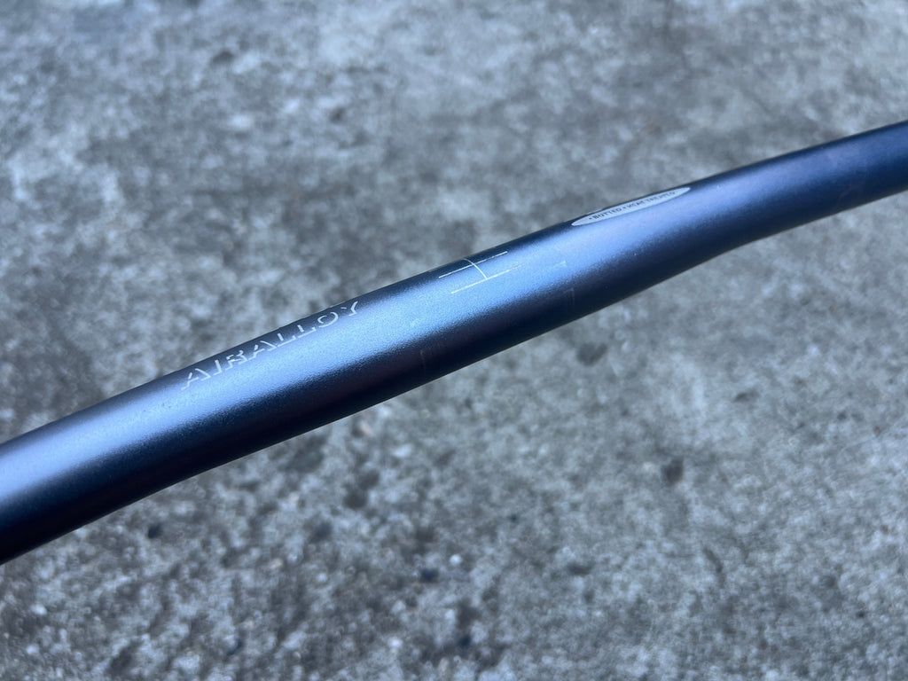Raceface Air Alloy 25.4x510mm Vintage MTB Mountain Bike Silver Blue Flat Bars