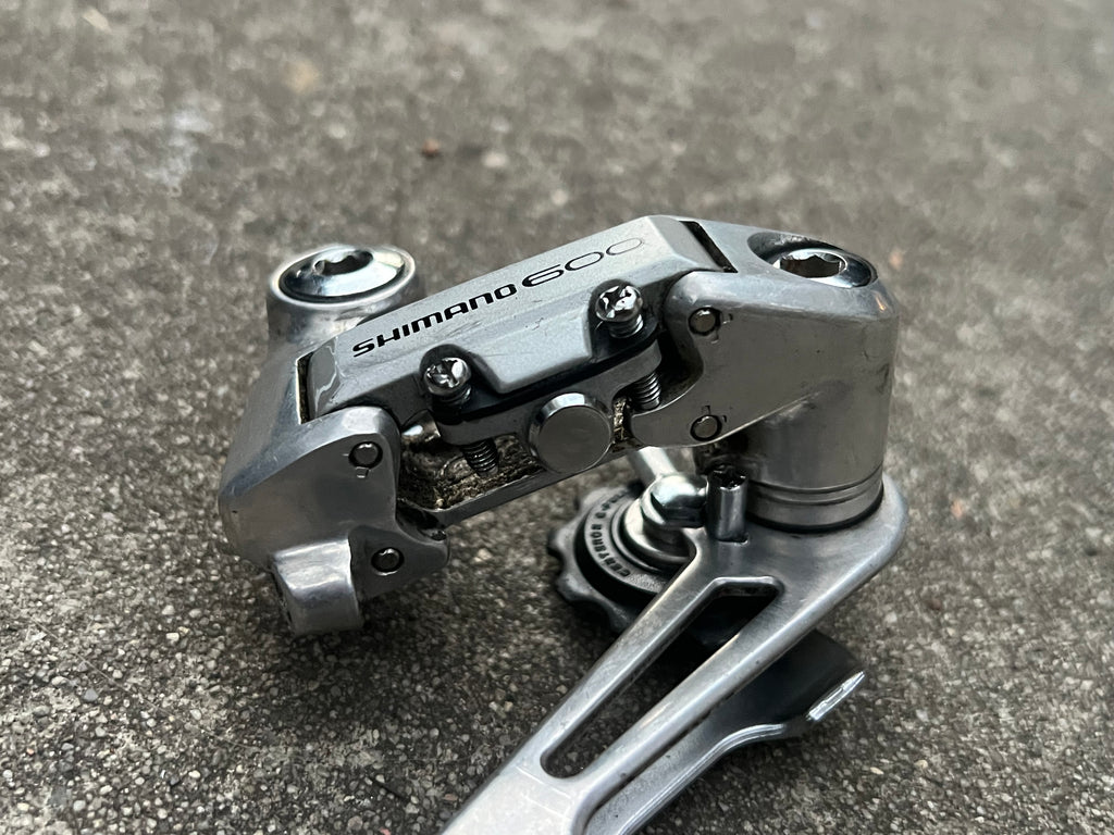 Shimano 600 6207 Long Cage 6/7 Speed Vintage Touring Road Rear Derailleur