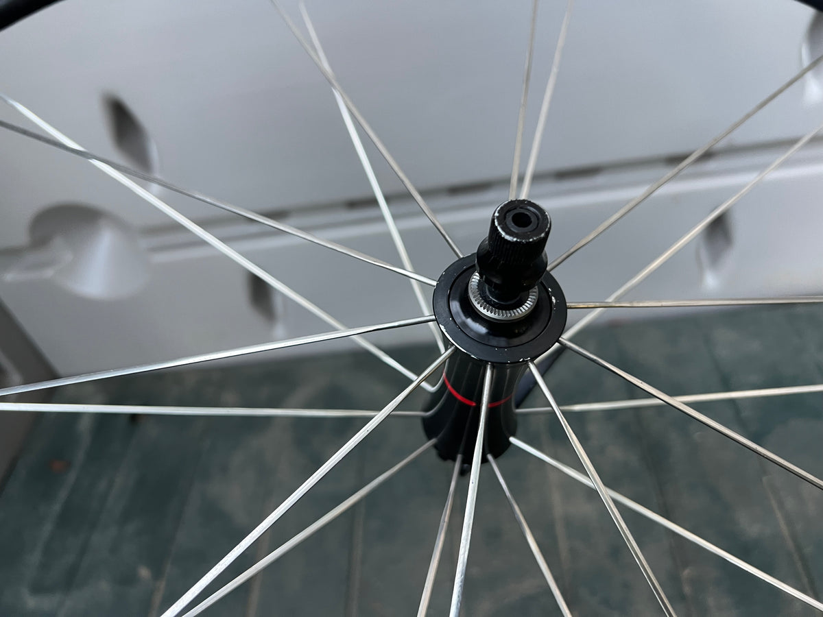 Bontrager Race Lite 700c Clincher 8/9/10 Speed Road Black Wheelset Wheels 130