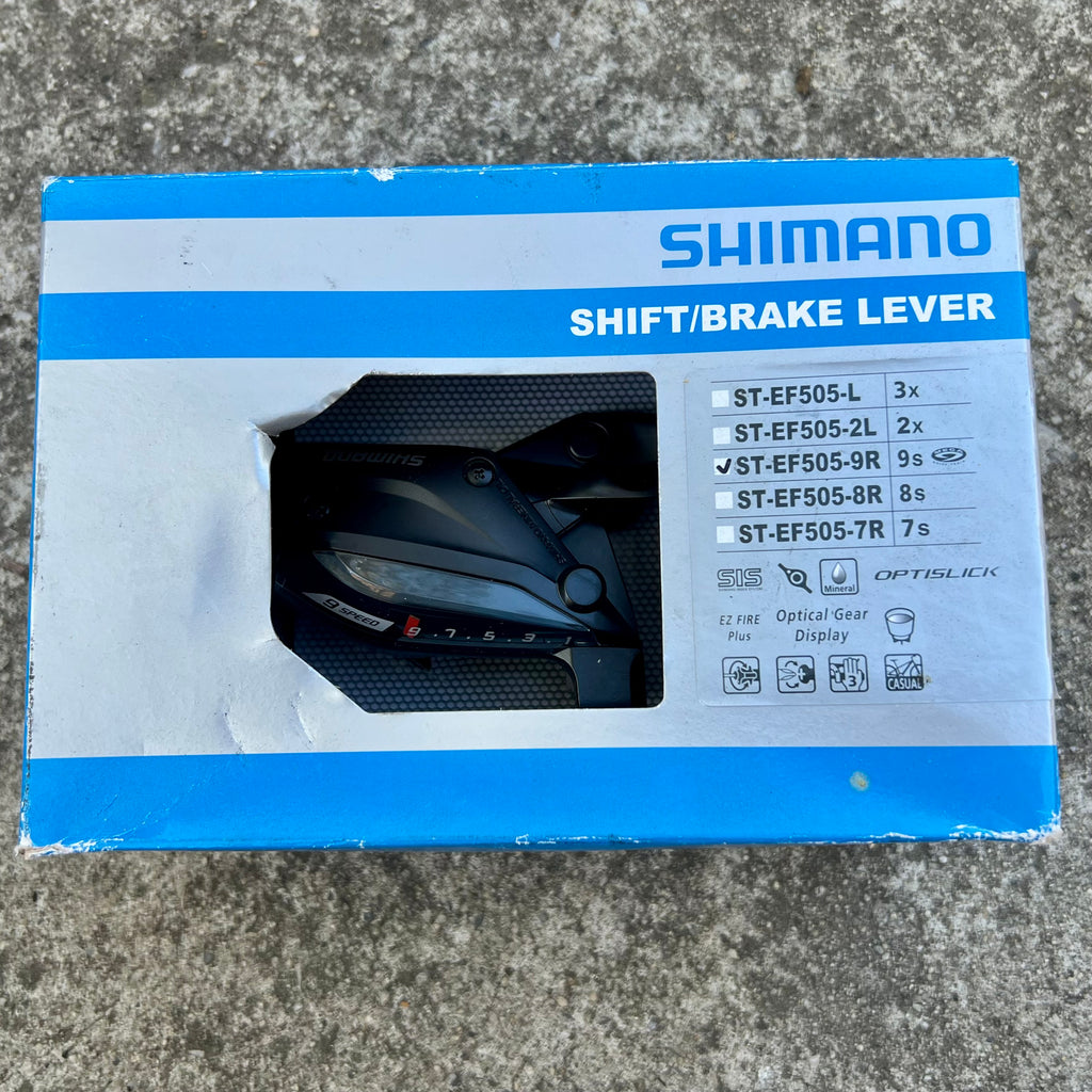 NEW Shimano ST-EF505-9R 9 Speed Shifter Brake Combo Lever Hydraulic Disc Brake