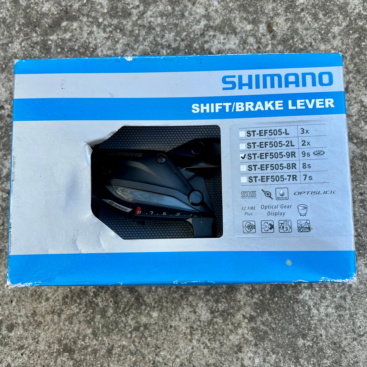 NEW Shimano ST-EF505-9R 9 Speed Shifter Brake Combo Lever Hydraulic Disc Brake