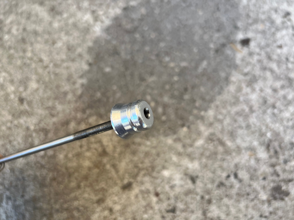 Ringle Ti Stix Rear 135mm Titanium Quick Release Skewer Silver Vintage MTB 42g