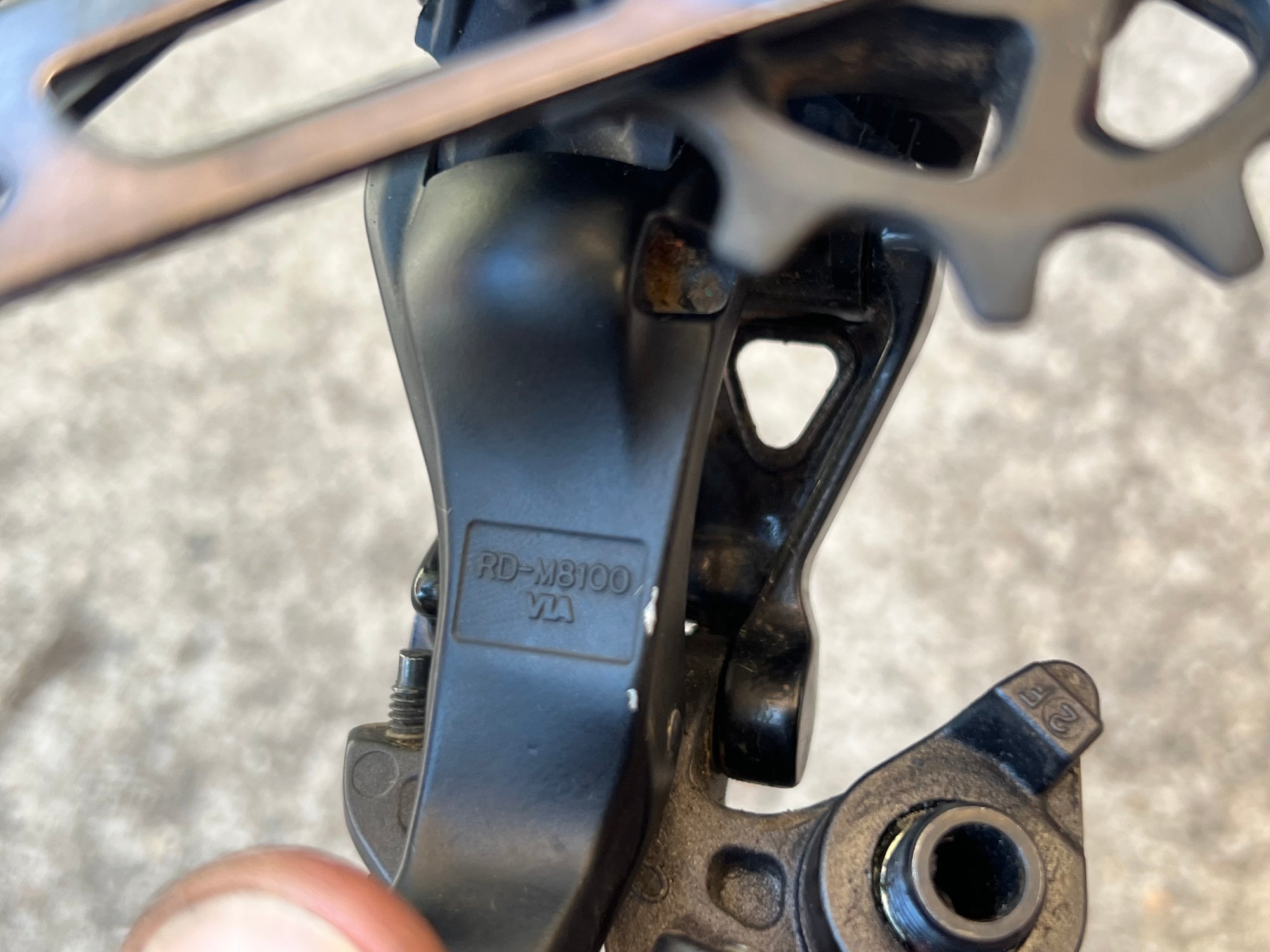 Shimano Deore XT RD-M8100 SGS 12 Speed Rear Derailleur MTB Long Cage Shadow