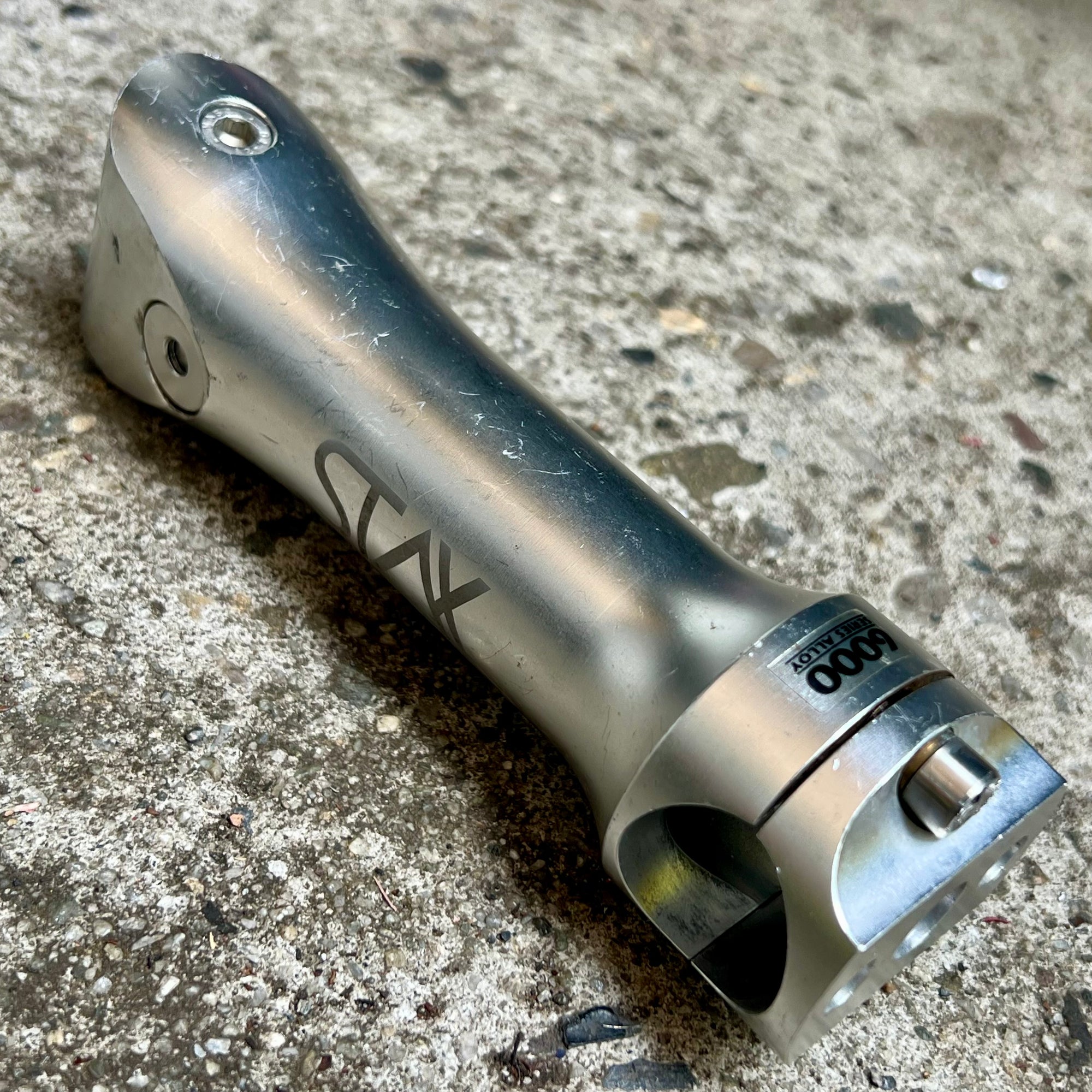 STAX 6000 Aluminum Stem 1” Threadless 120x25.4mm Vintage MTB Made in Brazil