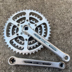 TA Specialites Triple 170mm 26-36-46 Touring Vintage Black Logo Crankset