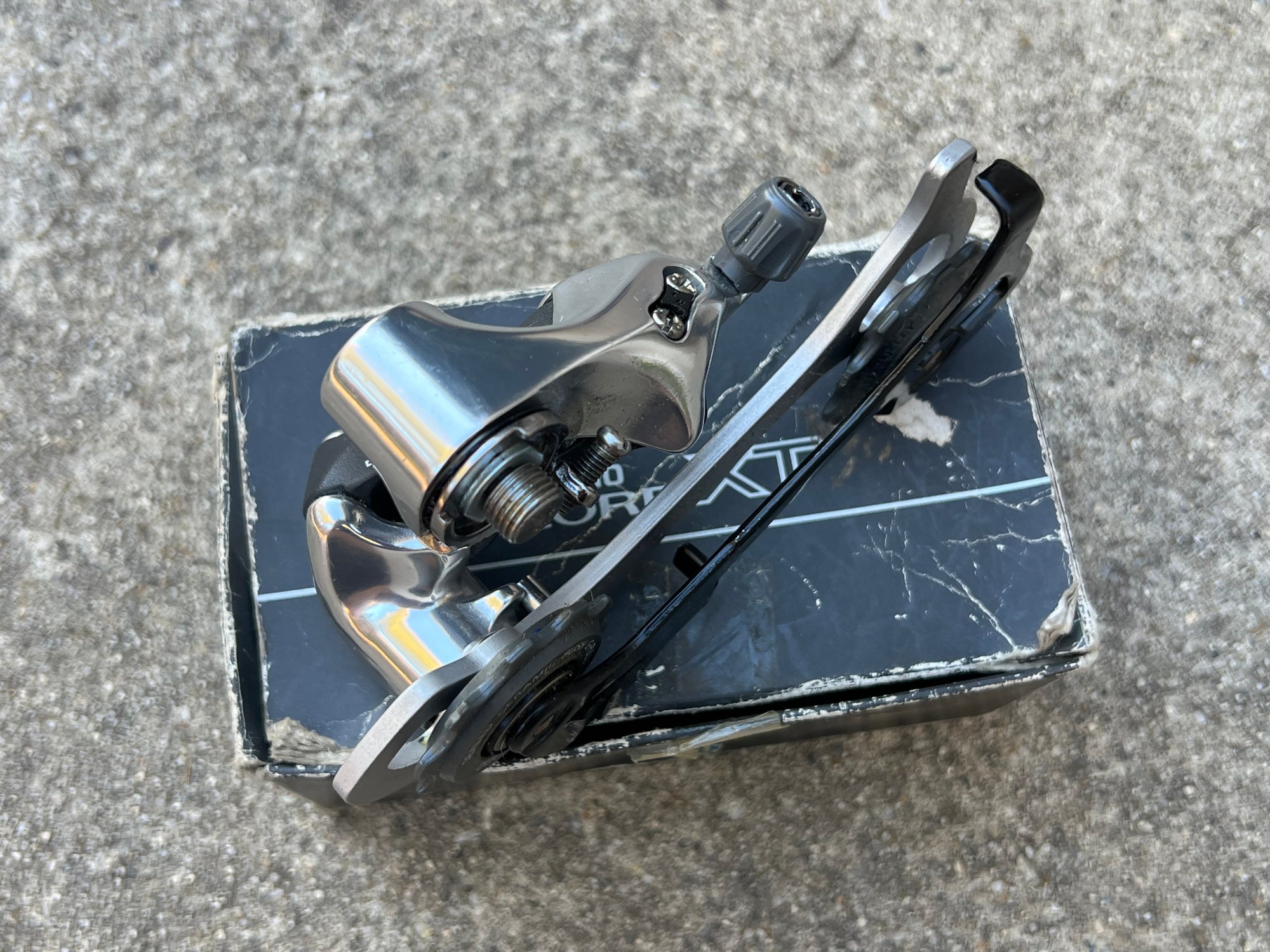 NOS Shimano Deore XT RD-M739 Rear Derailleur 8 Speed Long Cage Vintage MTB Mountain Bike