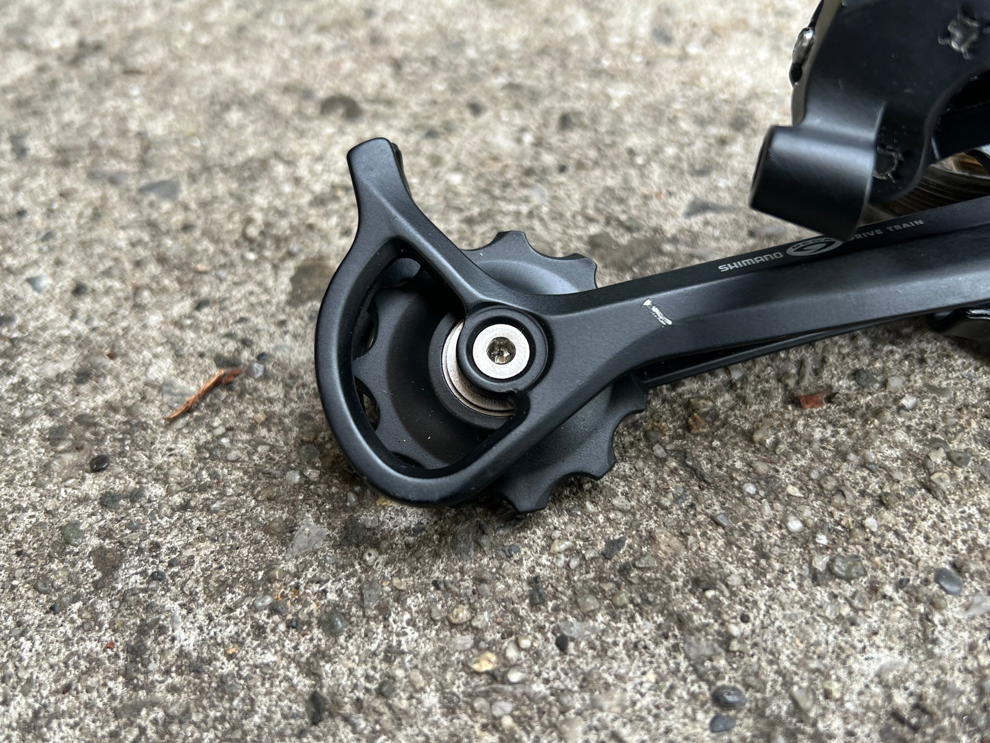 MINT Shimano Deore XT RD-M771 SGS 9 Speed Rear Derailleur Vintage MTB Black