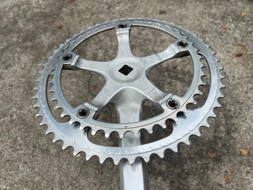 Gipiemme CR Sprint 170mm 42/52T 144 BCD Short Road Silver Double Crankset