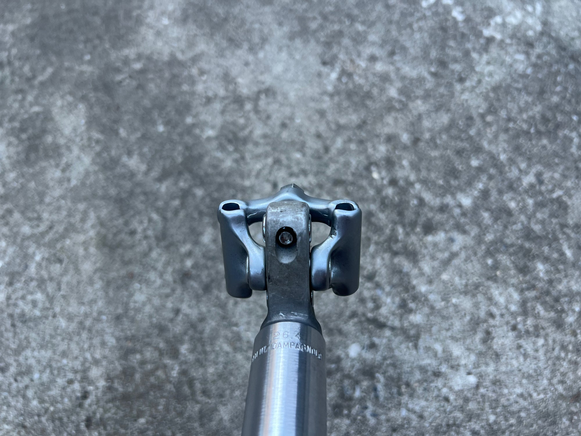Campagnolo Nuovo Record 26.4x170mm Vintage Road Bike Silver Seatpost