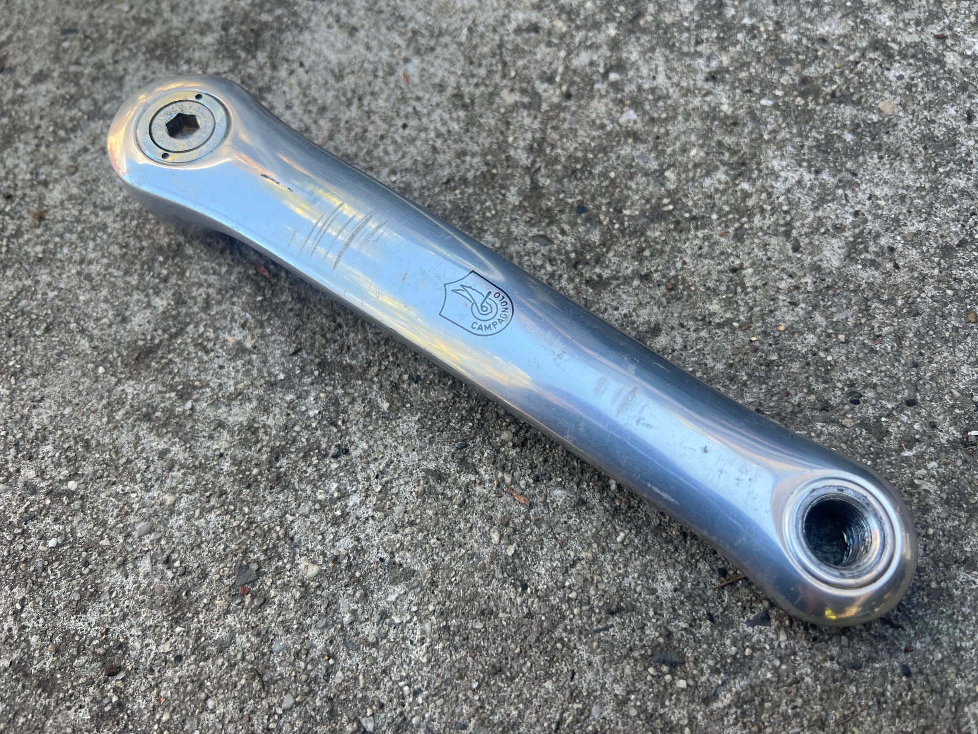 FREE SHIP Campagnolo Chorus 8 Speed 170mm 53/39T Double Vintage Road Campy Crankset
