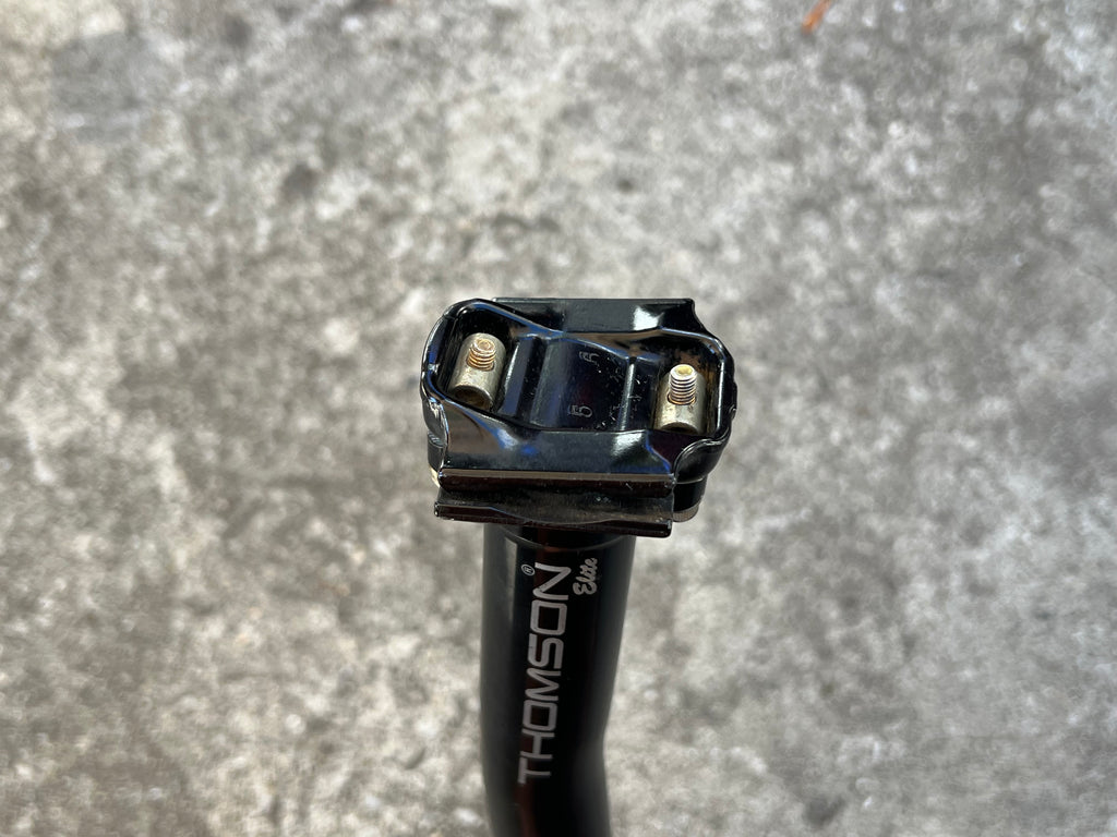 Thomson E127 30.9x410mm Seatpost Black MTB Mountain Bike Setback Uncut