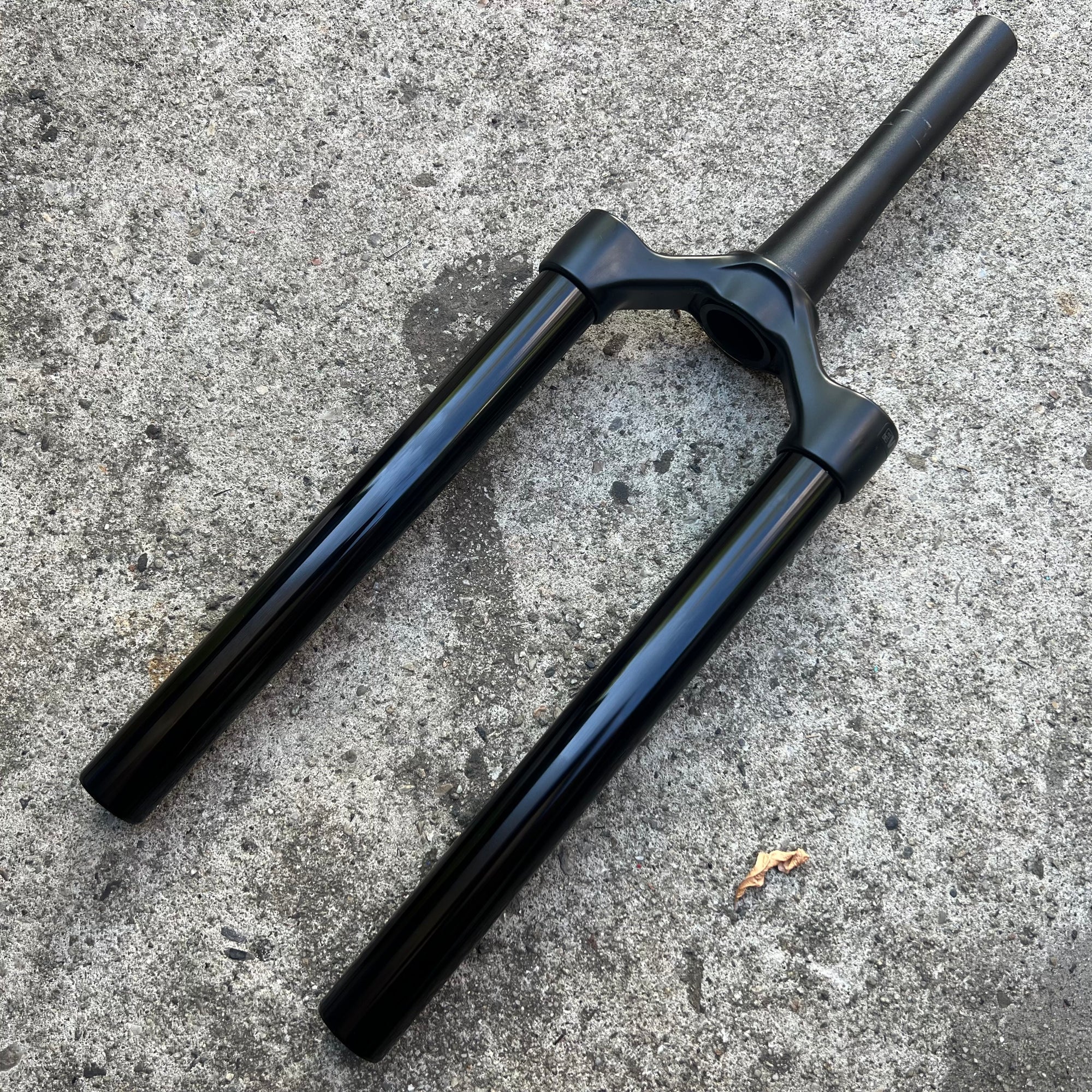 FOX 34 Float Elite 130mm 29er Uppers Stanchions Black 7” Long Tapered Steerer MTB