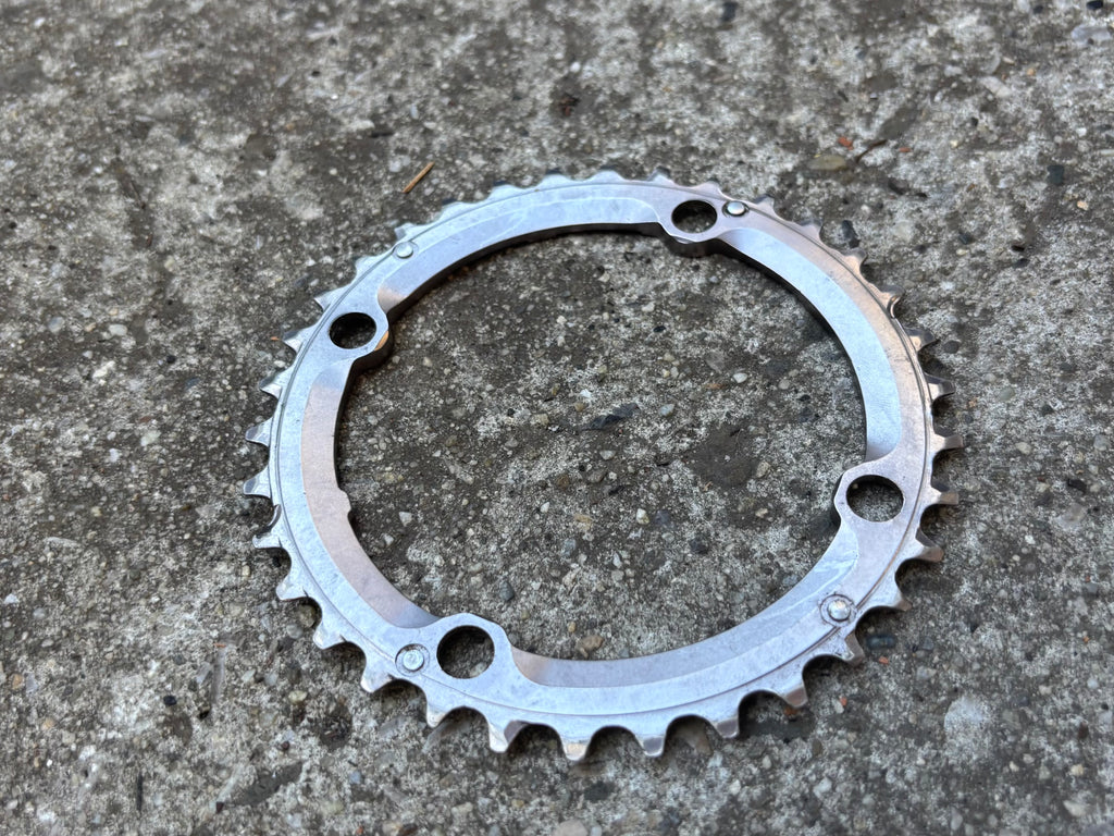 Shimano XTR M952 112 BCD 34T 9 Speed 4 Bolt Middle Vintage MTB Chainring