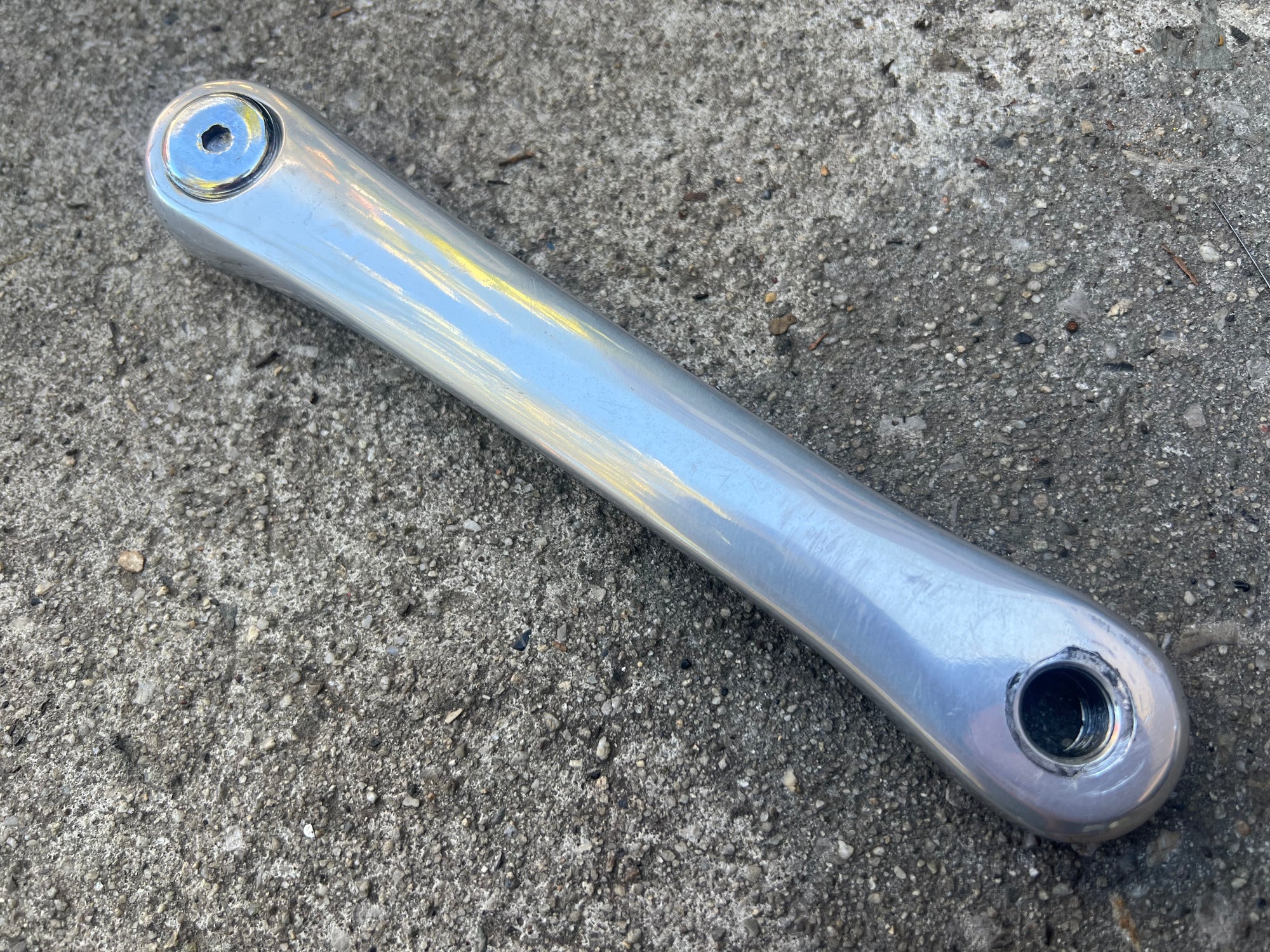 NICE Suntour XC Comp 175mm 26-38-48 Triple Vintage MTB Crankset Silver