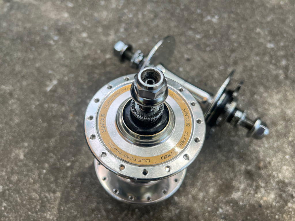 Suntour Superbe Pro Custom Track Hubset 32H 100/120mm Hubs Vintage