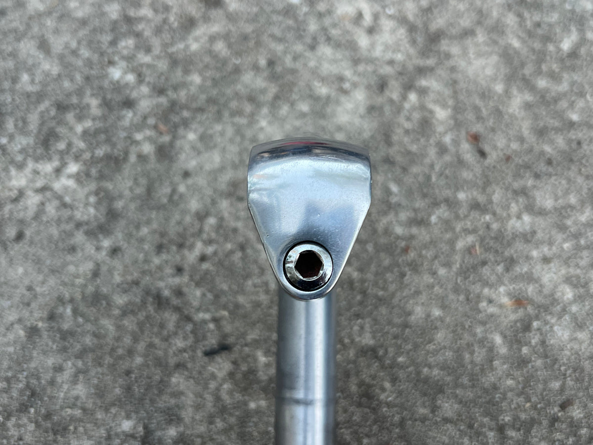 Nitto Silver 75mm 1” 25.4mm Clamp Short Silver City Sweep Quill Stem