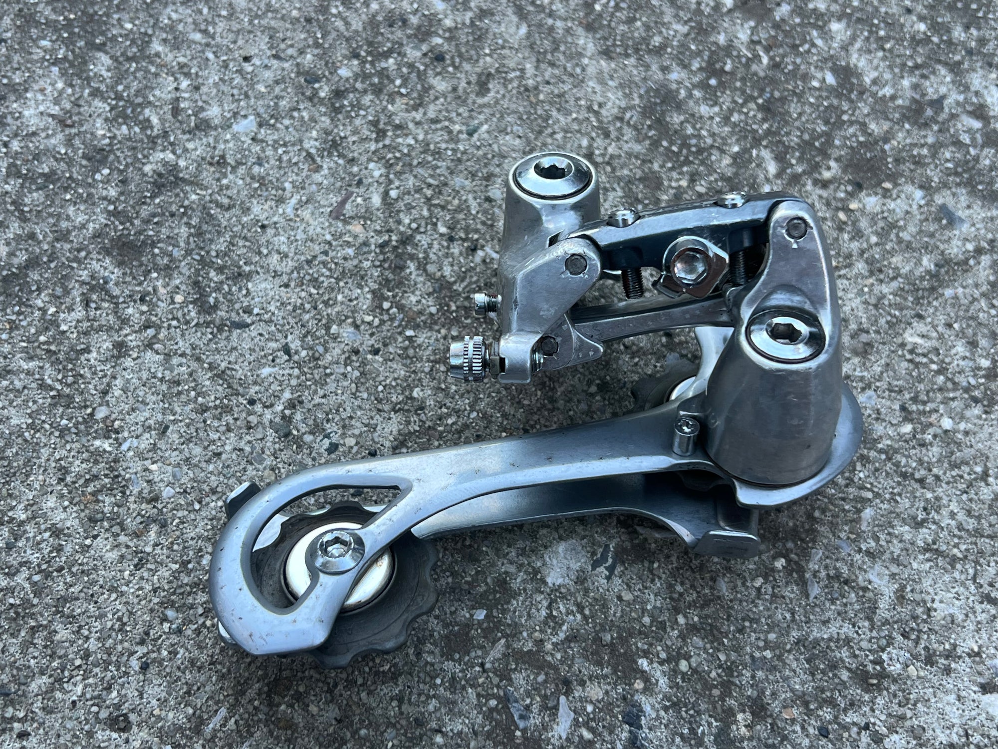 REBUILT Suntour XC Sport Long Cage 7 Speed Vintage MTB Rear Derailleur