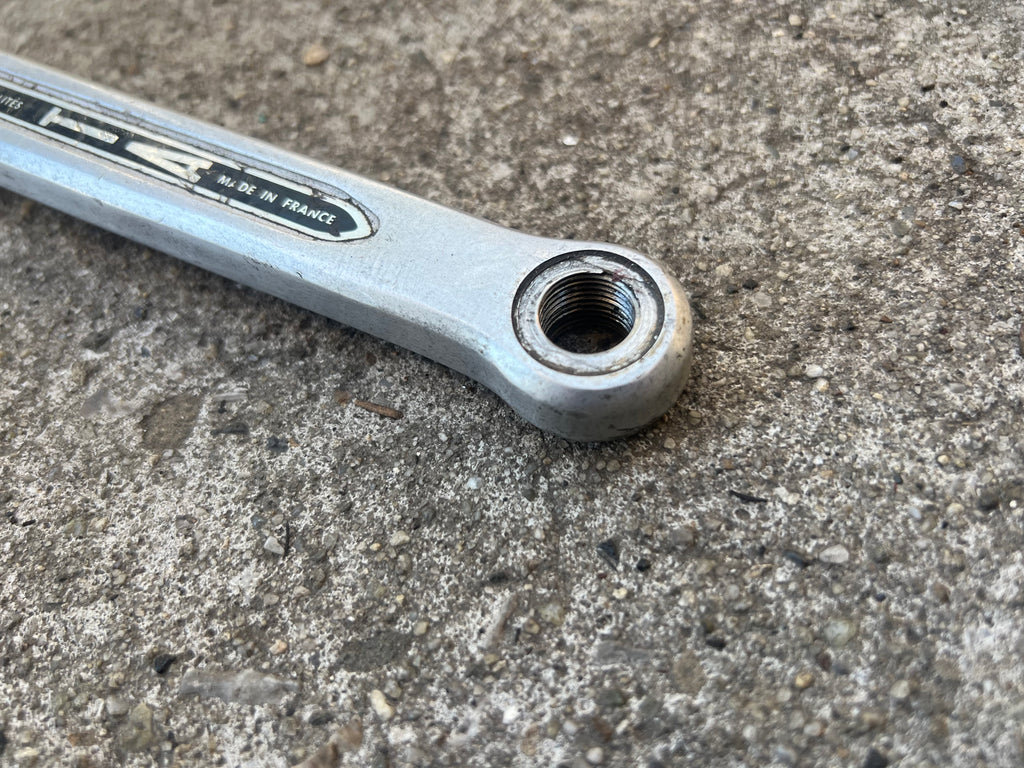 TA Specialites Triple 170mm 26-36-46 Touring Vintage Black Logo Crankset