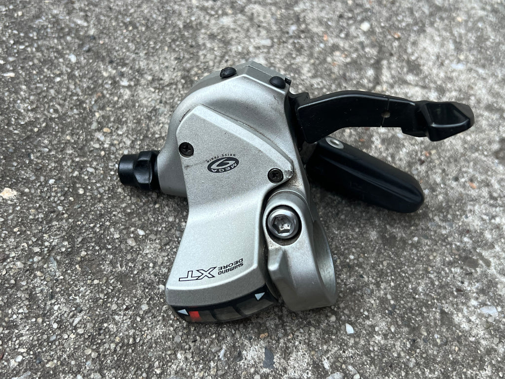 Shimano Deore XT SL-M750 3x9 Speed Shifters Trigger Shifter Set Vintage MTB Triple