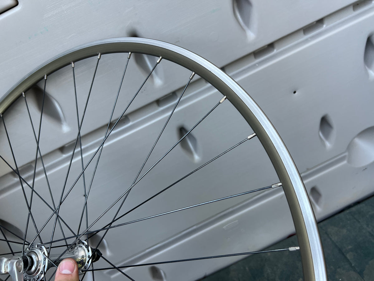Shimano Ultegra 6500 Mavic CXP21 700c Gold 100/130 Clincher Wheelset Wheels