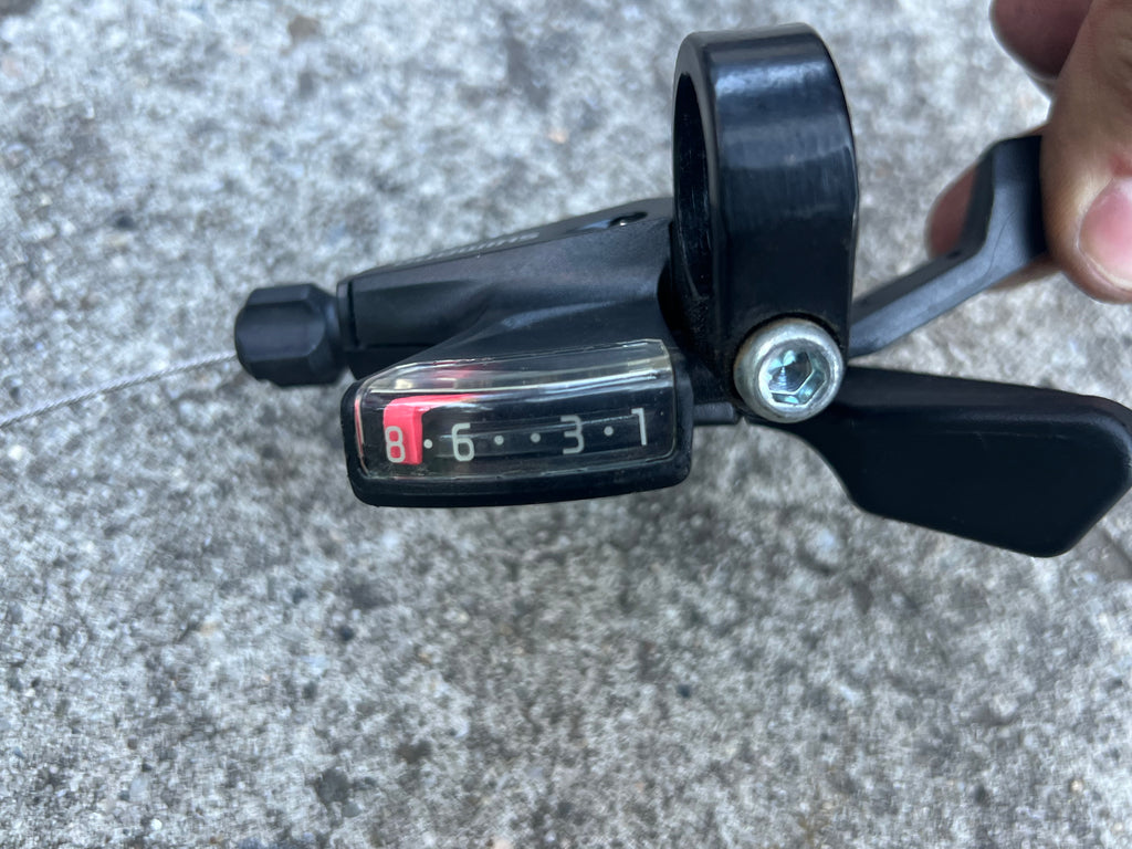 Shimano SL-M310 8 Speed Right Rear Shifter With Cable Black Hybrid Commuter Bike