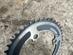 NOS Shimano XTR 46T 112 BCD Downhill Chainring Vintage MTB Gray DH 4 Bolt