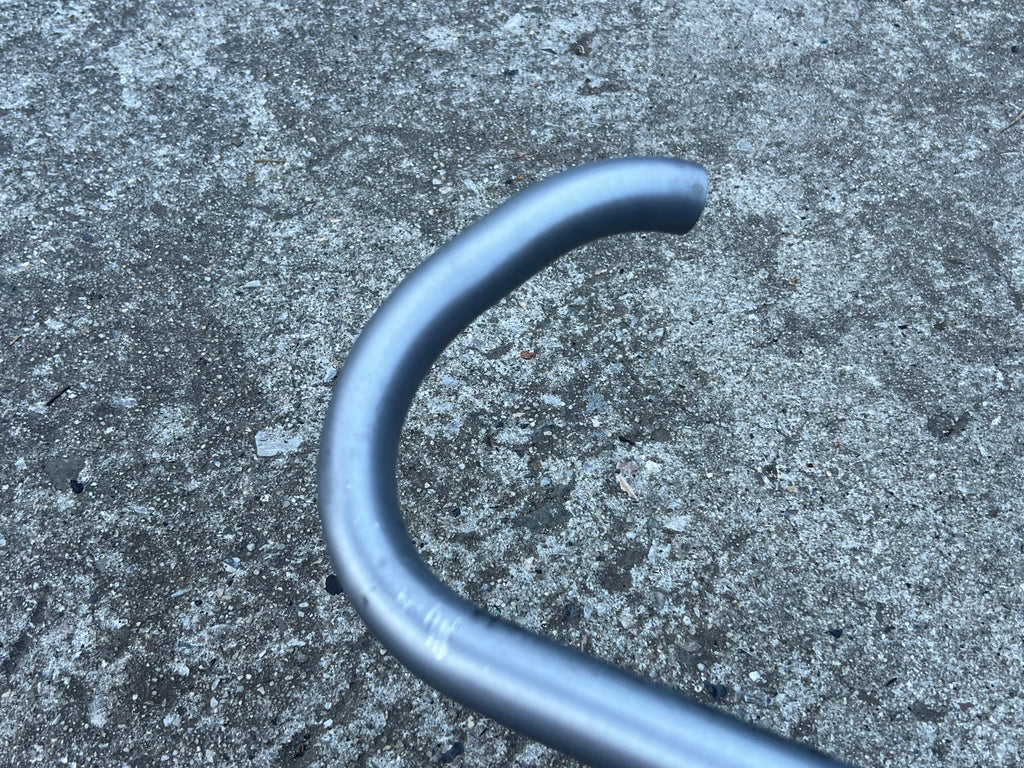 Scott AT-2 LF 25.4x530mm Bullhorn Bar End Bars Vintage MTB Gray