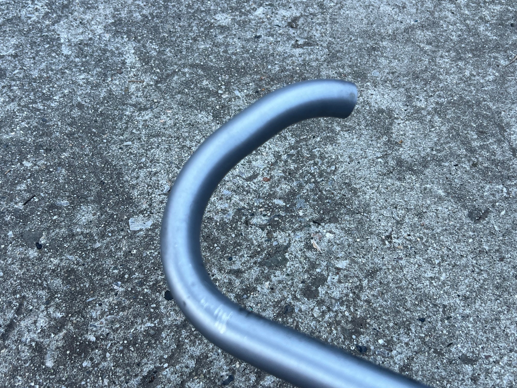Scott AT-2 LF 25.4x530mm Bullhorn Bar End Bars Vintage MTB Gray