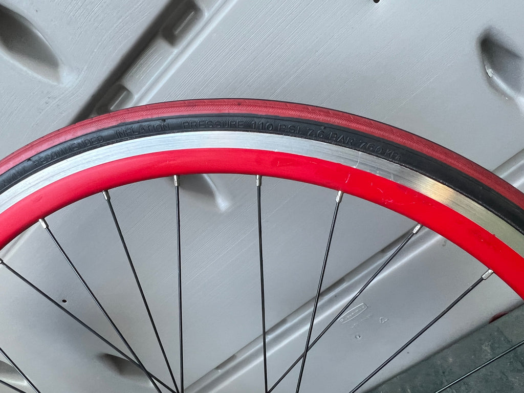 Formula Red 700c Track Fixie Flip Flop Wheelset 100/120 16T 32 Spoke Black