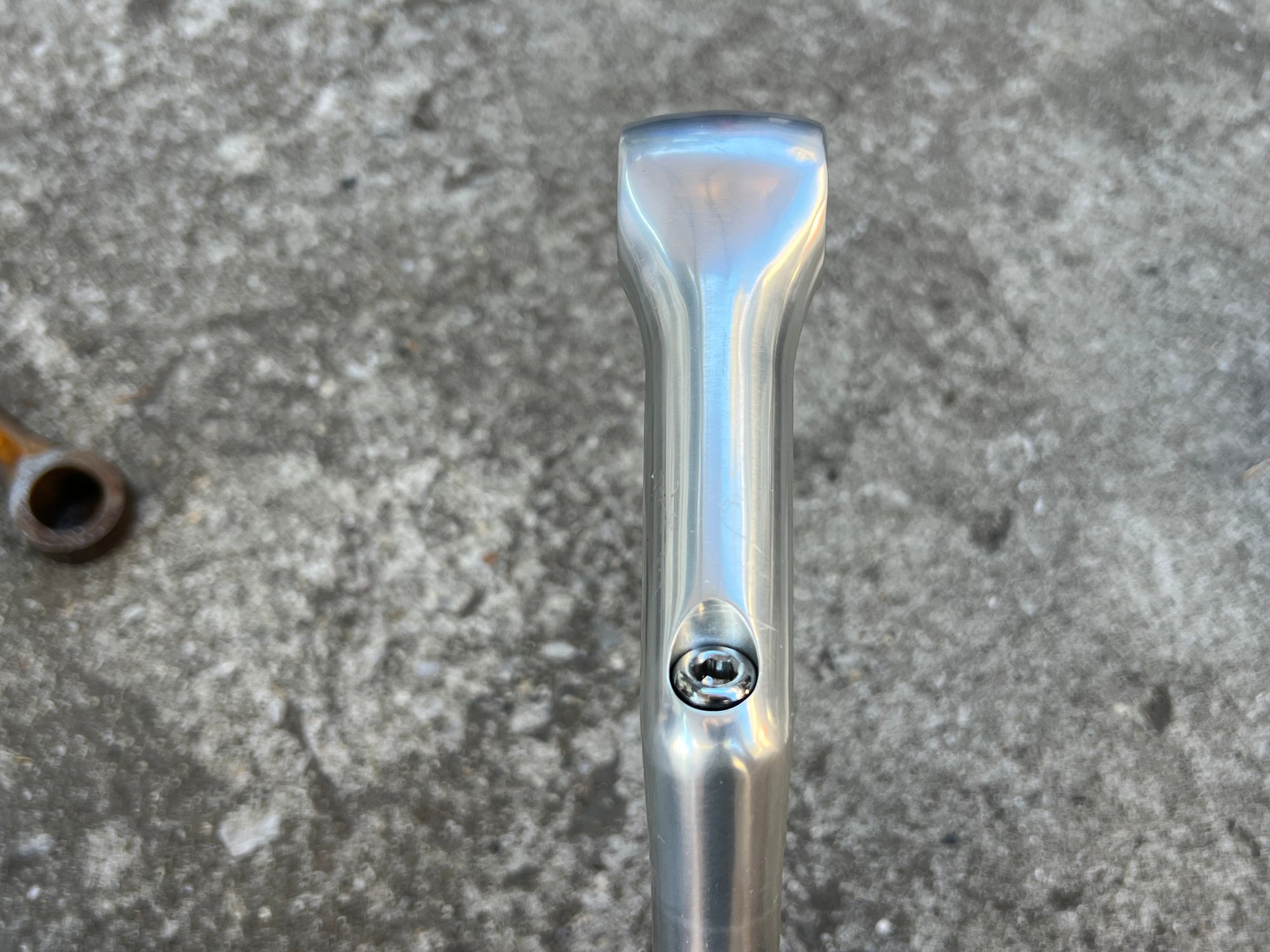Nitto Dirt Drop 100x26.0mm 1” Quill Riser Stem Silver Road Touring Bike
