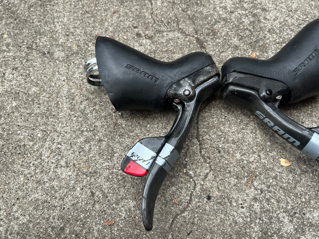 SRAM RED 22 2x10 Speed Double Tap Road Bike Brifters Brake Levers Shifters