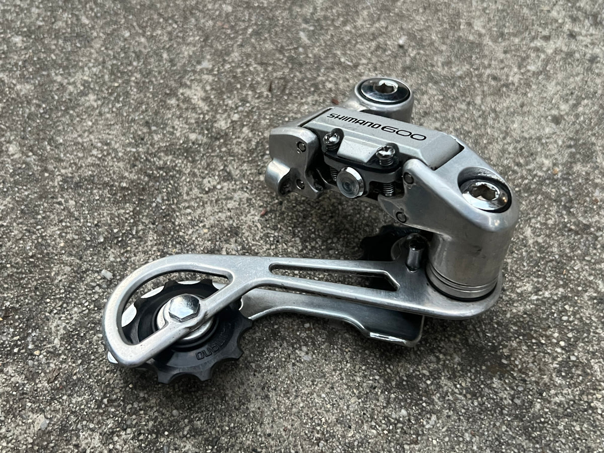 Shimano 600 6207 Long Cage 6/7 Speed Vintage Touring Road Rear Derailleur