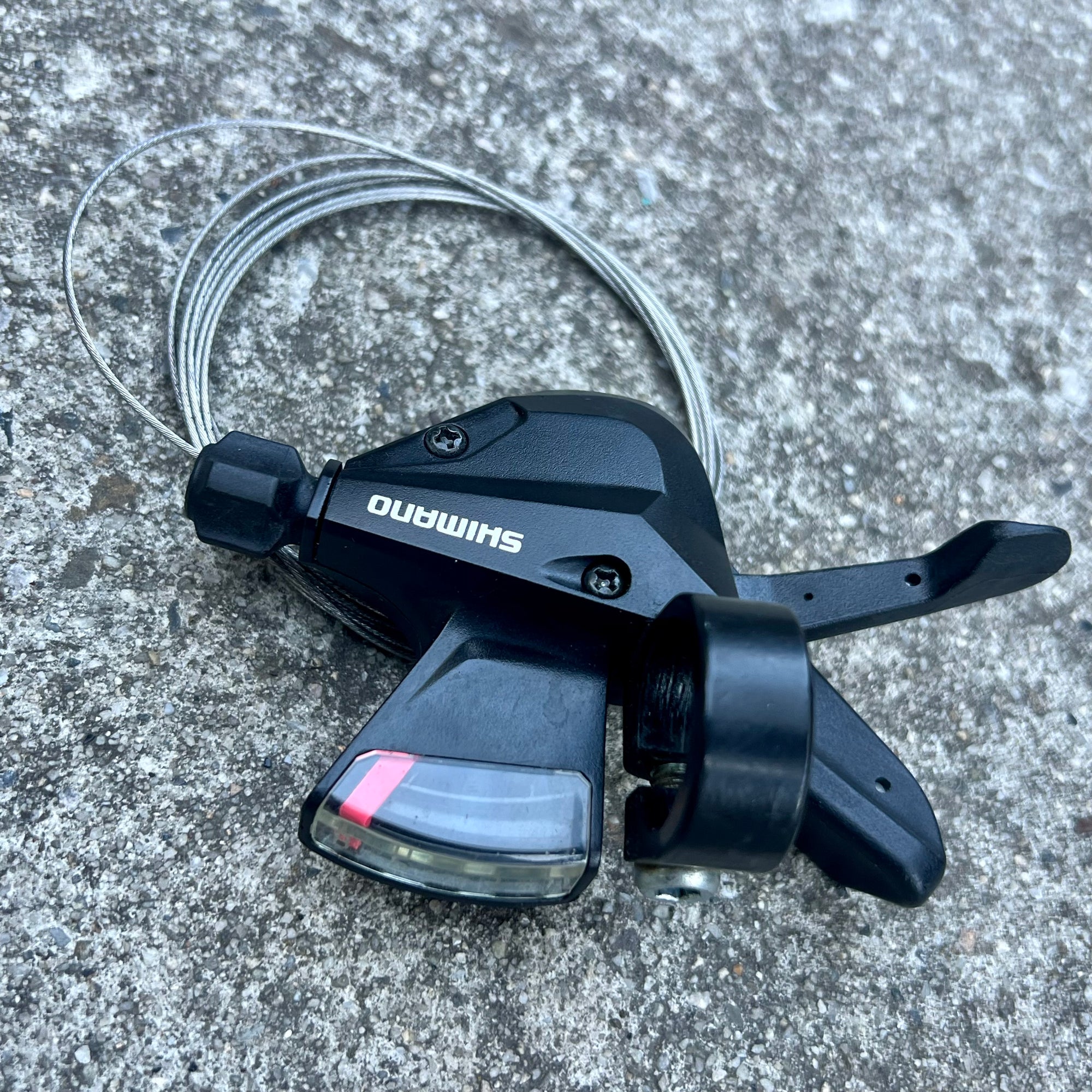 Shimano SL-M310 8 Speed Right Rear Shifter With Cable Black Hybrid Commuter Bike