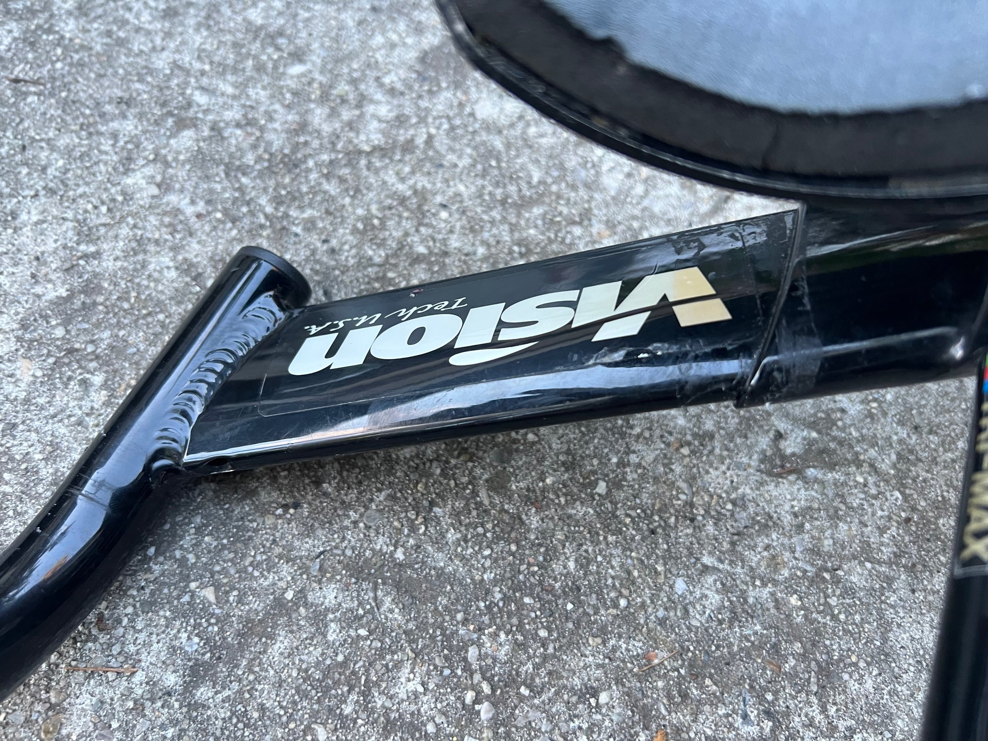 Vision TriMax 1” Threadless Triathlon Bars Cockpit Black Vintage Road Bike