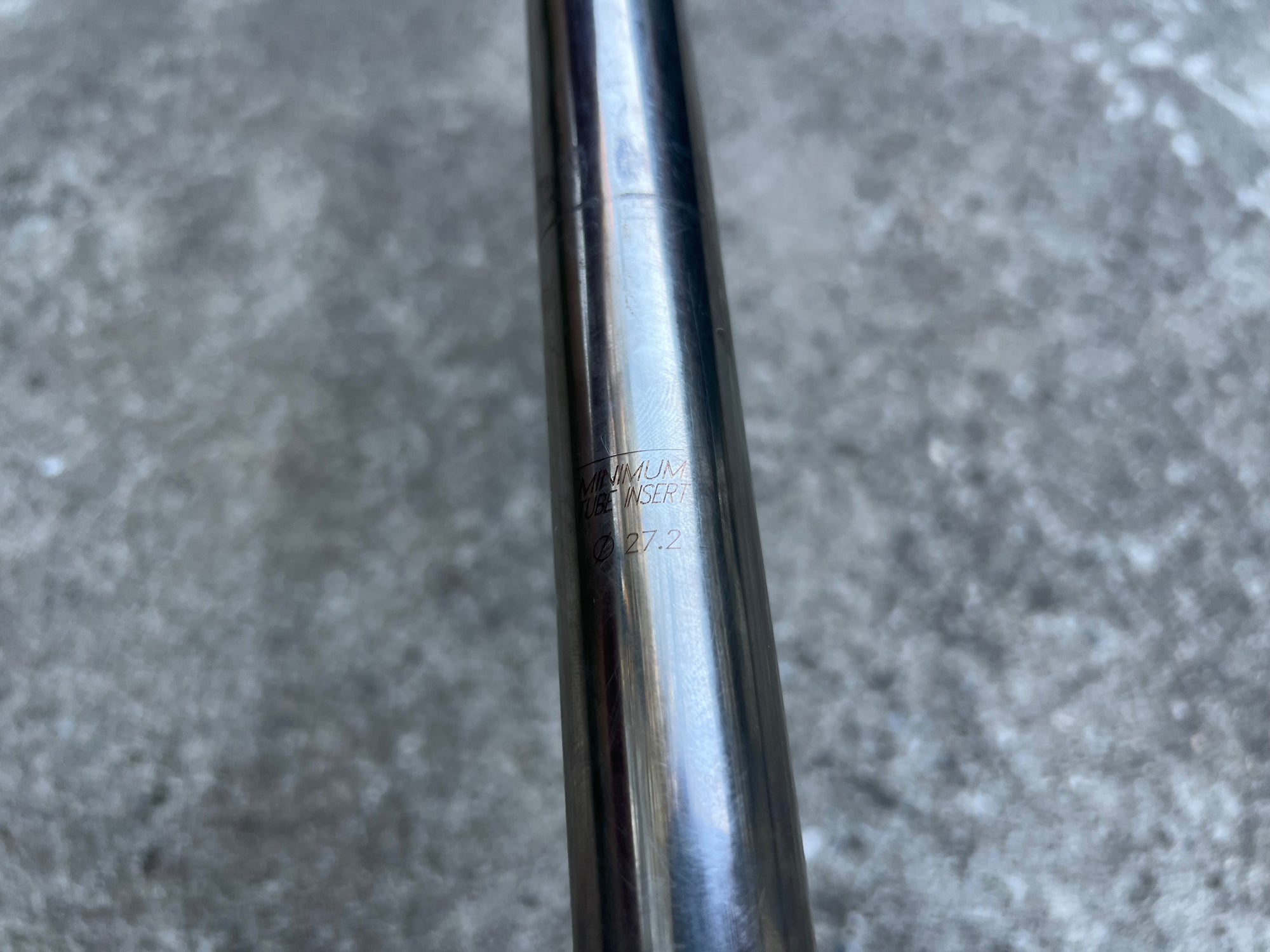 Campagnolo Campy Chorus Titanium 27.2x250mm Seatpost Road Bike Silver