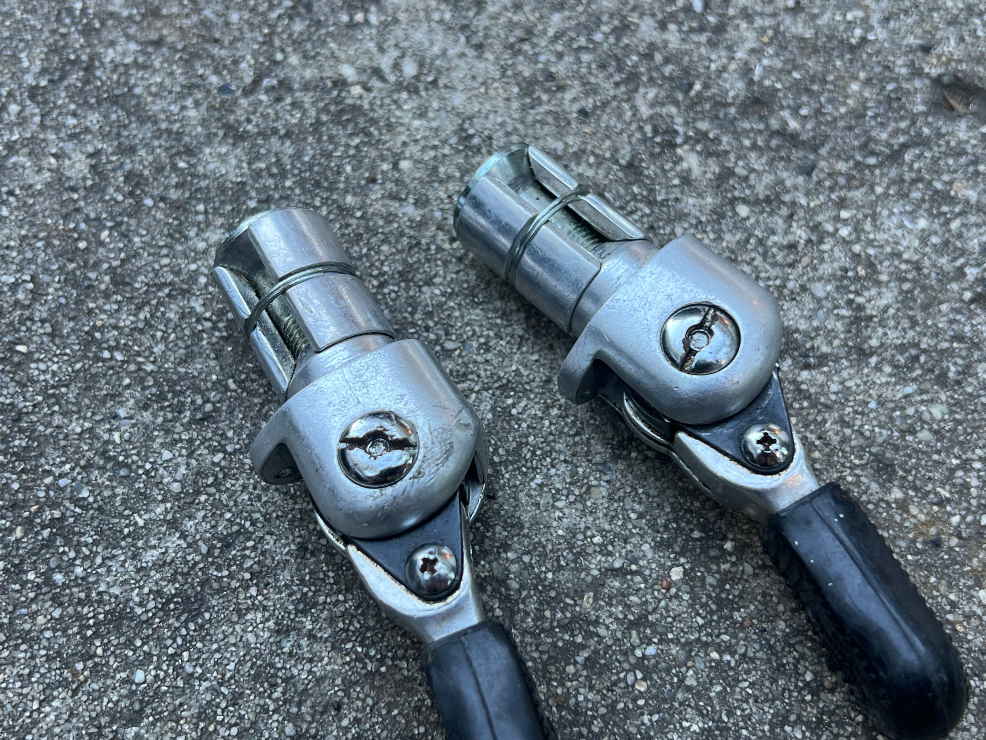 Suntour Power Bar End Shifters Vintage Touring Road Bike Friction Double Triple