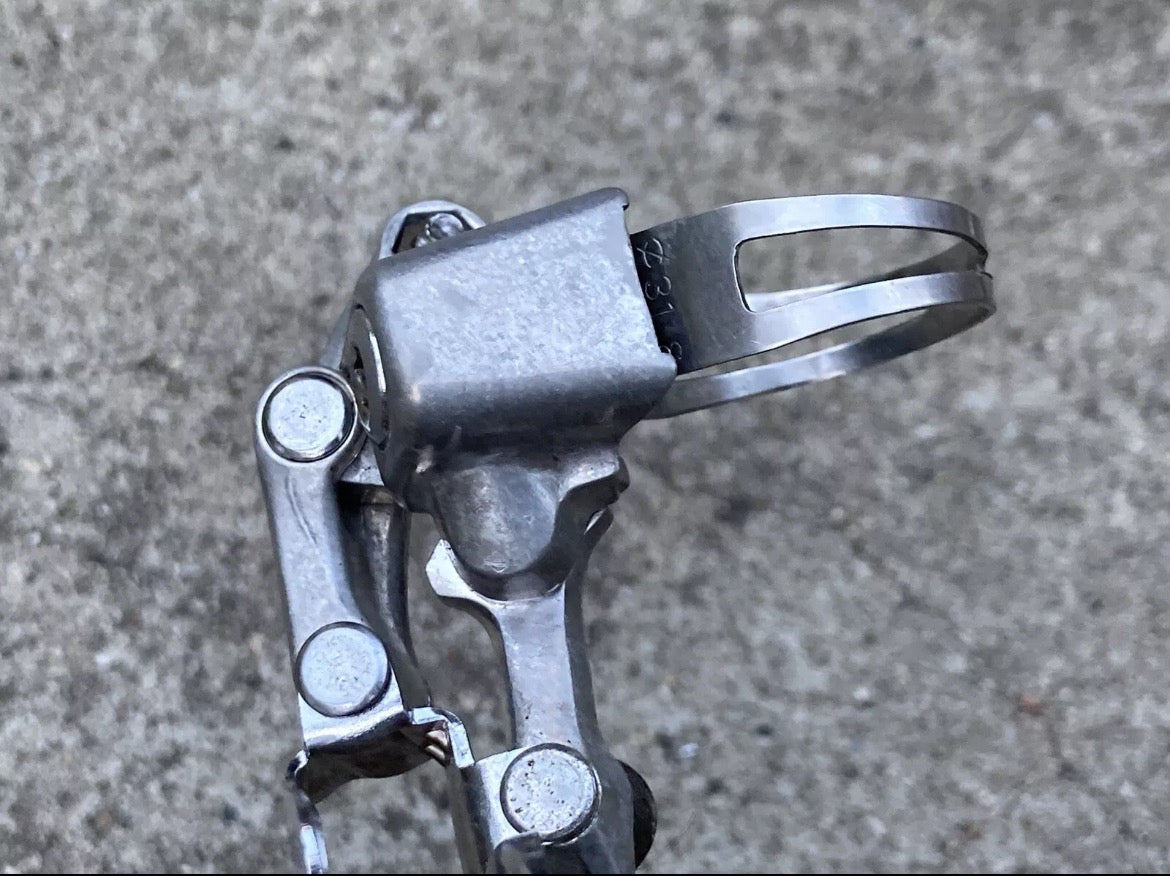 Shimano Deore FD-MT60 31.8mm Front Derailleur Bottom Pull Band Clamp Triple - Image 4