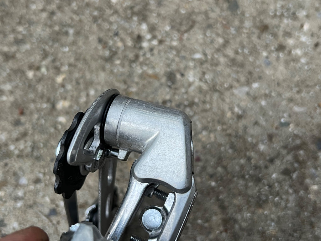 REBUILT Shimano RD-M700 Deerhead Rear Derailleur Long Cage Deore XT MTB Retro - Image 7