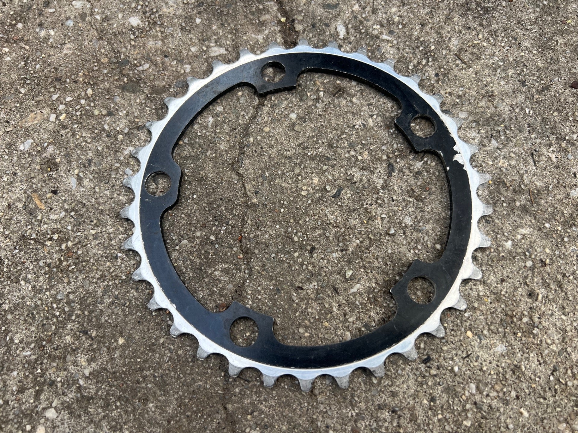 Campagnolo 110 BCD 34T Chainring Granny Small Middle Road Bike Touring 9/10 SP - Image 4