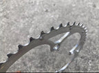 Used Campagnolo 53T 135BCD Chainring 10 Speed Silver Aluminum Ultra Torque Road Bike-Bicycle Bin