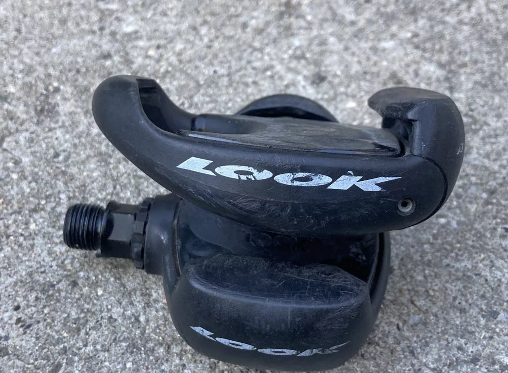 LOOK Clipless Black Vintage Retro Road Gravel Plastic Steel Tension Adjustement - Image 4