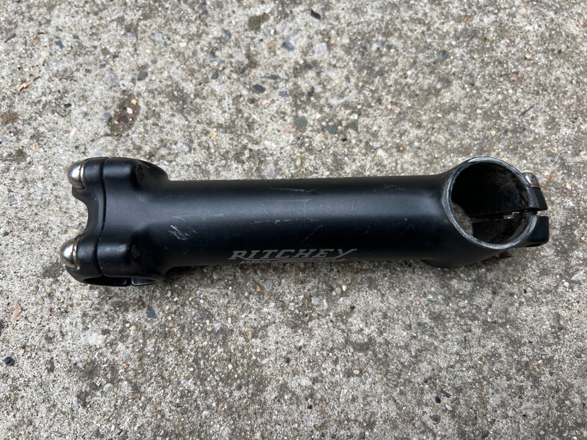 Ritchey Pro 25.4x130mm 1 1/8” Threadless Stem Vintage Retro MTB Gravel Black - Image 4